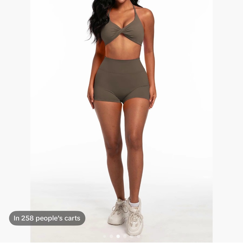 Olive Green Two-Piece Bikini Set